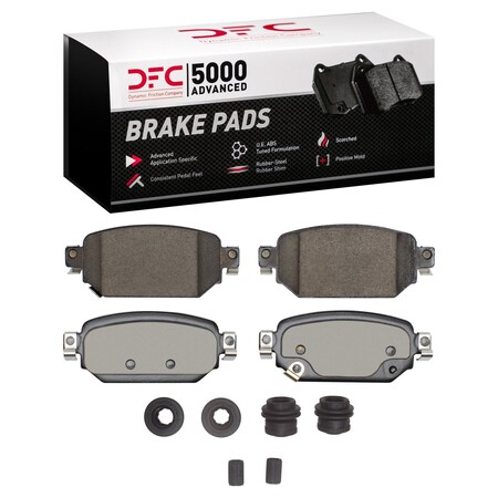 Dfc 5000 Advanced Disc Brake Pad Set,  1551-2042-01