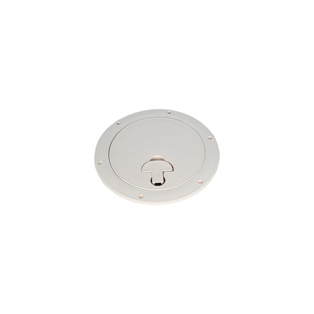 Bomar Deck Plate 10" locking Stark White G844----W