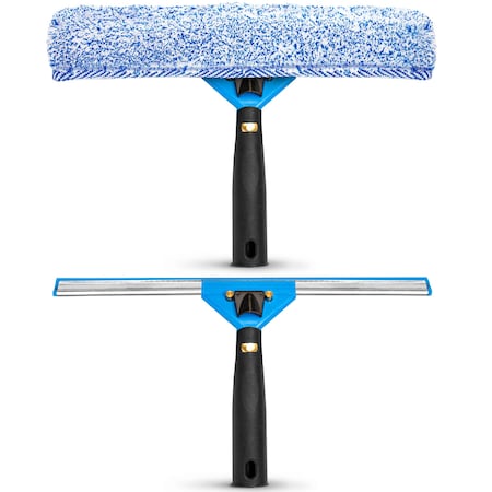 Gritt Commercial Swivel Window Washing Kit with 14 Squeegee and 14 Washer GRI136