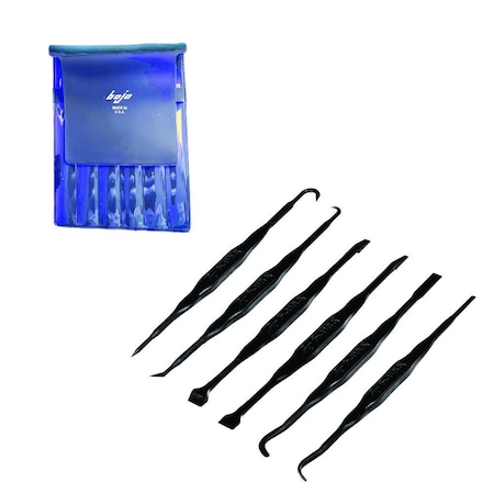 Bojo Tools 6-Piece Plastic O-Ring Removal Tool Kit - Heavy Duty ORT2-6KIT-XNGL