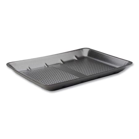 Pct 10S Pactiv Supermarket Trays, Black 51P910S