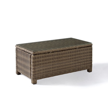 Crosley Bradenton Wicker Outdoor Coffee Table CO7208-WB