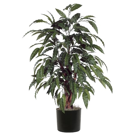 Dare2Decor 4 ft. Mango Bush - Green DA581311