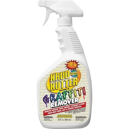 Krud Kutter Graffiti Remover, No Color RSTGR326