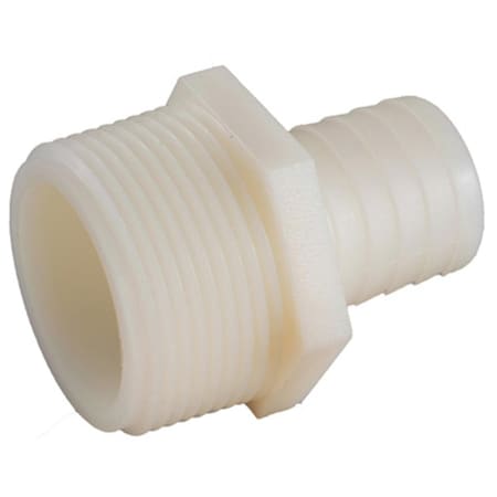Gizmo 53701-0804 0.5 x 0.25 in. Male Pipe Thread Nylon Hose Barb, Pack of 5, 5PK GI580692