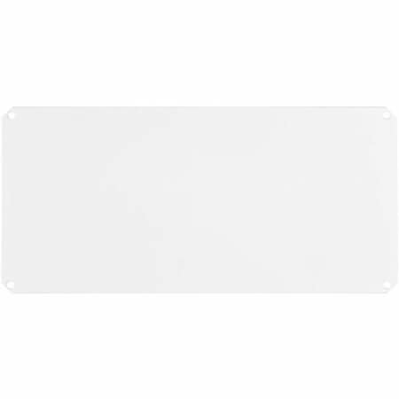 Hubbell Wiring Device-Kellems Center Sub-Plate, 4 Gang, Steel, Blank Cover Type S1R10CSPQ