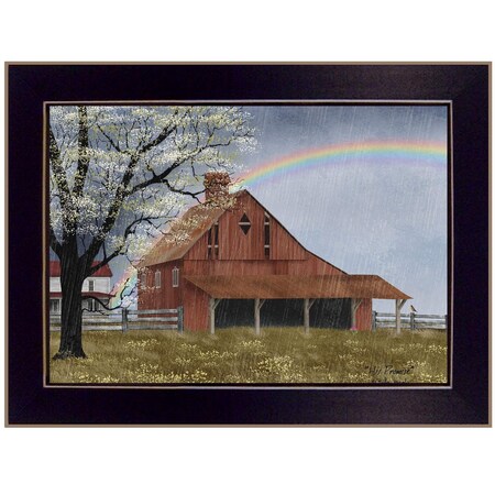 Homeroots His Promise Black Framed Print Wall Art 415248