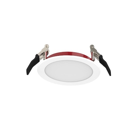 Eti FRCDL Series Fire-Rated Canless Downlight, 10 W, 120 V, LED Lamp, Polycarbonate 63309101
