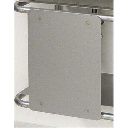 Whitehaus Collection 15 in. Aeri rectangular non-sliding door- Aluminum AEP4538PL