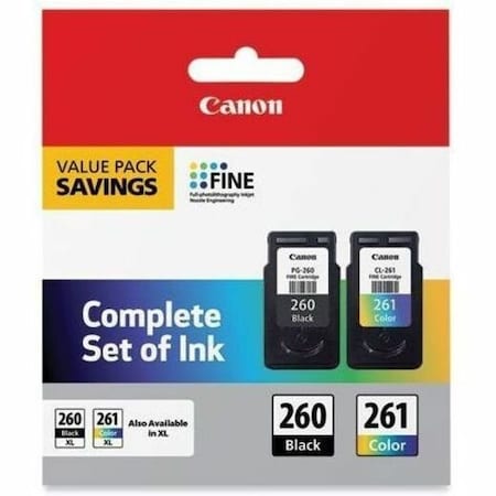 Canon Ink CL-261/PG-260, Black/Color 3725C006