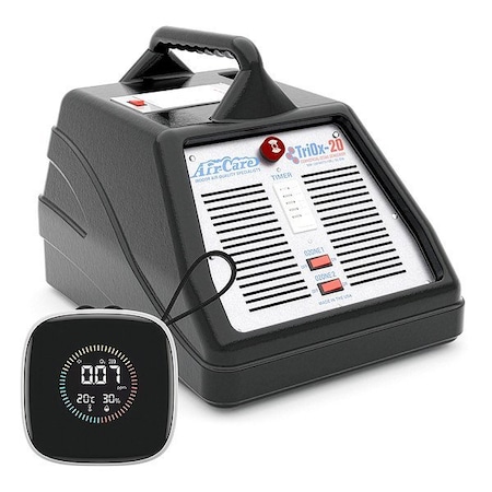 Air Care Portable Air Cleaner, 250 cfm, Black FG0289