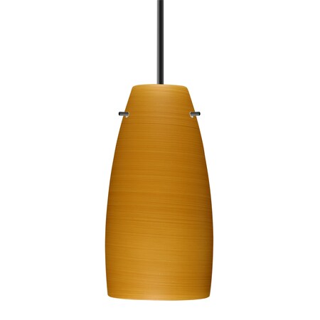 Besa Lighting Besa Tao 10 Pendant, Oak, Black Finish, 1x 100W MAX E26 Base 1JT-1512OK-BK