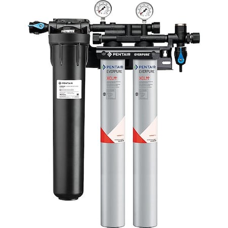 Pentair Everpure Water Filtration System, 3/4 in, FNPT EV976122 -75