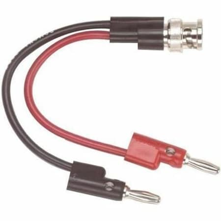 Pomona Electronics Multi-Stacking Banana Plug, Banana Plug, 5-3/8", Red, Black 3957