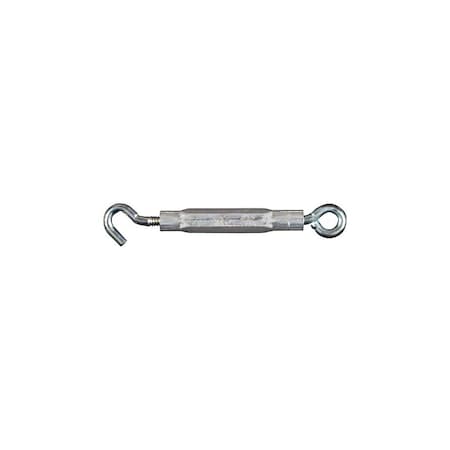 National Hardware 2172BC Series Turnbuckle, 130 lb Working Load, 5/16-18 in Thread, Hook, Eye, 9 in L Take-Up Zinc N221-879