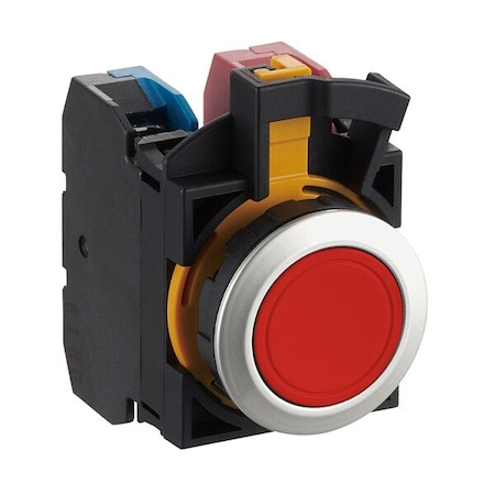 Idec Pushbutton 22MM 1NO Red CW4B-M1E10R