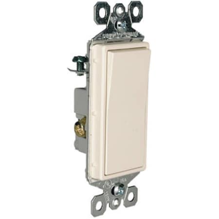 Yhior TM873LACC10 3 Way Decorator Switch, 15A, Light Almond YH586429