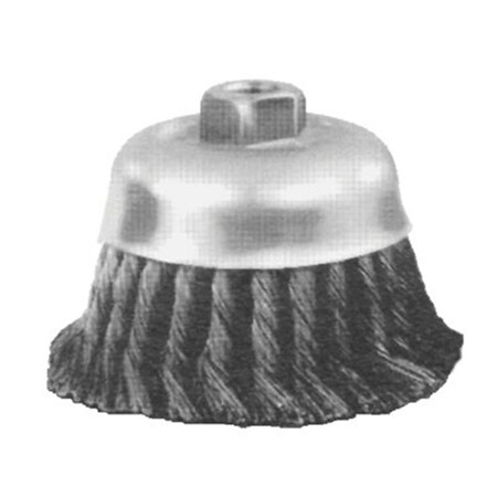 Advance Brush 4 Inch Knot Cup Brush .023Cs Wire 5-8-11 410-82523