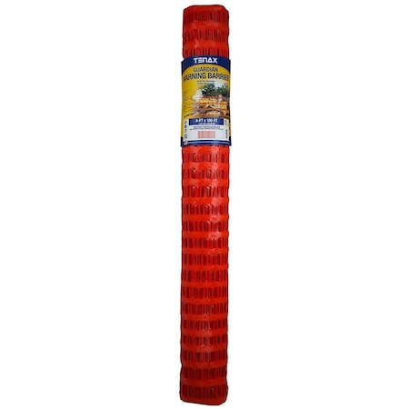Tenax 100 x 4 ft. Guardian Economy Safety Fence, Orange 2A060006
