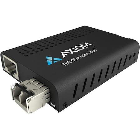 Axiom RJ45 TO 100BASE-FX LC MEDIA CONV MC01-M3L2-AX