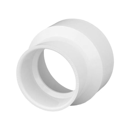Charlotte Pipe And Foundry PVC 001021400HA 4X3 REDUCING COUPLING PVC DW PVC 00102 1400HA
