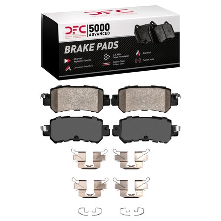 Dfc 5000 Advanced Disc Brake Pad Set,  1551-1624-01