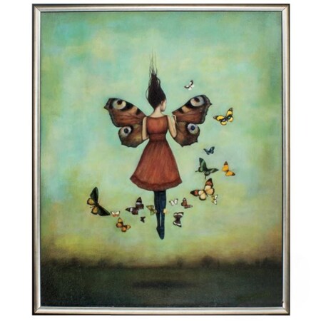 Homeroots 26" X 31" Silver Frame Imago Sky 365475