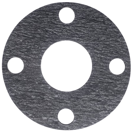 Zoro Select Flange Gasket, Full Face, 2" Pipe BULK-FG-4971