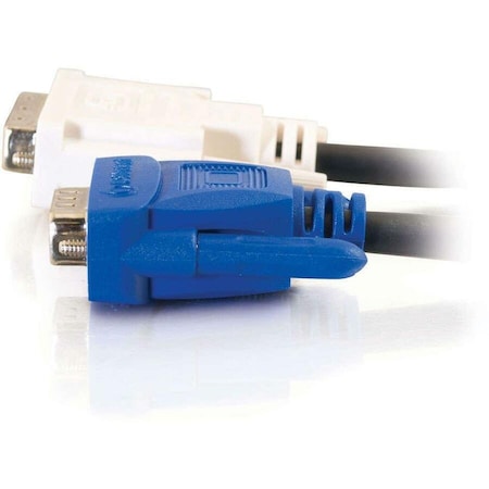 C2G 3M DVI MALE TO HD15 VGA MALE VIDEO CABLE 9.8FT 26955