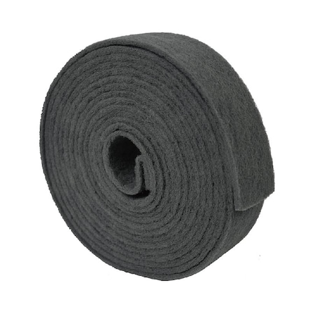 High Teck Products 4.5inX32.8' ULTRA FINE THIN GRAY SCUFF ROLL SPRGRAY