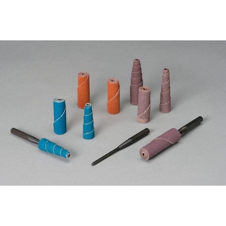 Standard Abrasives FULL TAPERED CARTRIDGE ROLL, .25 DIA X 1 .5 OAL, 1/8 IN DIA 7100103092