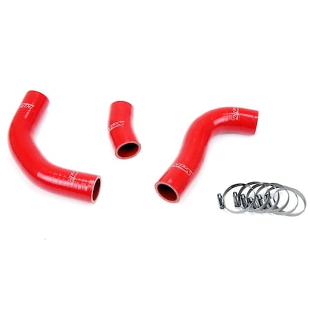 Hps Performance High Temp Reinforced Silicone Radiator Coolant Hose Kit, Red,  57-1776-RED