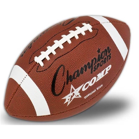 Champion Sports Composite Series Official Size Football 20258