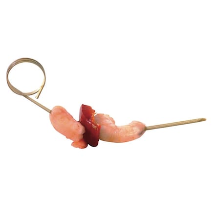 Omg 4.3 In. Curved Bamboo Skewer, 2000PK OM2634290