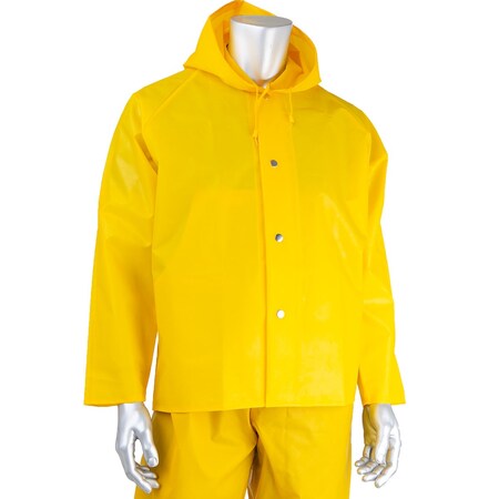 Boss TPU / Nylon Rain Jacket W/ Attached Hood, 0.25 mm 201-550-Y/3X