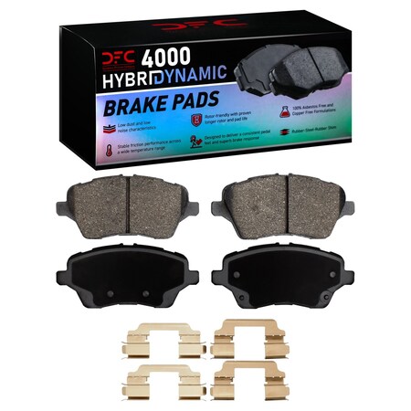 Dfc 4000 HybriDynamic, Disc Brake Pad Set,  4000-1730-01