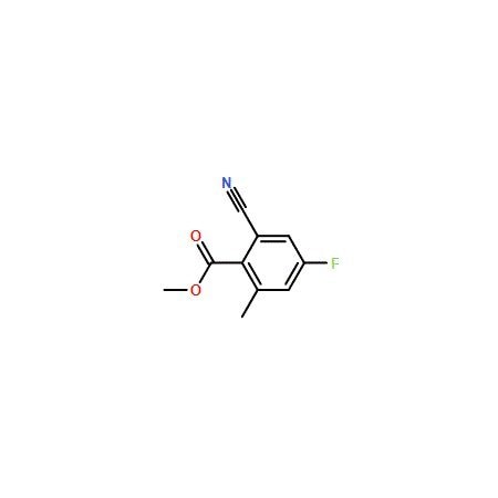 Ak Scientific Methyl 2-cyano-4-fluoro-6-methylbenzoate (250mg), CAS 877151-43-4 3945AC-250mg