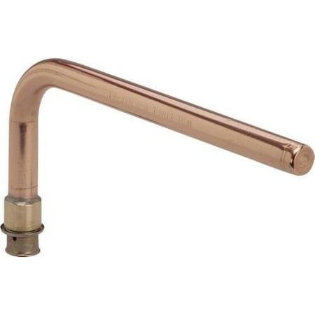 Viega Pureflow Press 90 Stub-Out P 0.5 Ftg Cts 0.5 L1 In 3.5 L2 In 8 Brazed Copper 92421