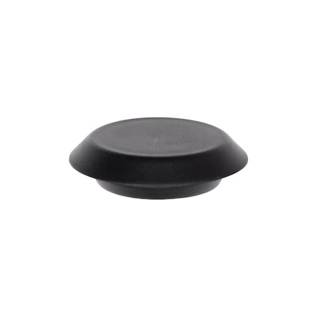 Auveco Flush Sheet Metal Plug Plastic 3/4in Hole Black, 100PK 11747