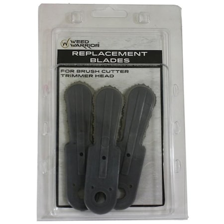Weed Warrior Brushcutter Blade, Metal, For Brush Cutter Trimmer Head 70279A