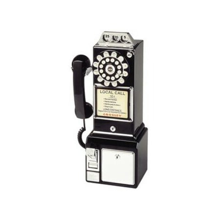 Crosley Radio 1950S Payphone CR56-BK