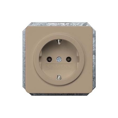 Siemens DELTA profil, Socket outlet cover without insert with increased touch protection 5UH1225