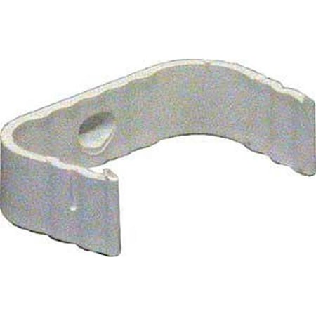 Euramax Canada Downspout Clip White Vinyl 1789593