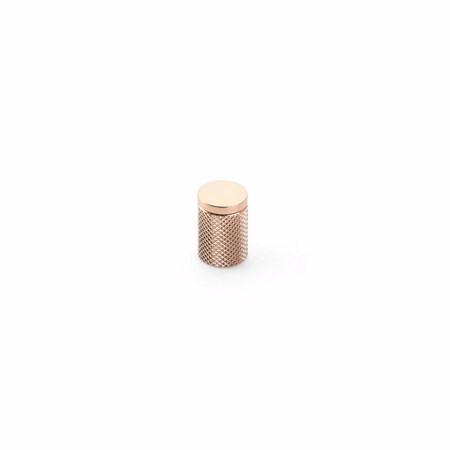 Schaub 16 mm Modo Cabinet Knob Polished Rose Gold Finish 1200-PRG