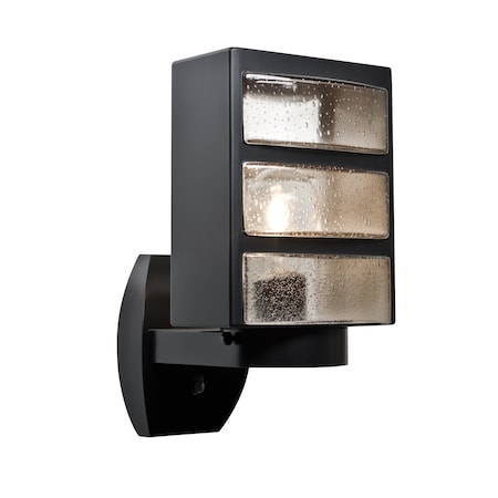 Besa Lighting Costaluz, 3534 Series Post mount, Bronze/Smoke Bubble, Finish, 1x75W Incandescent 351358-WALL