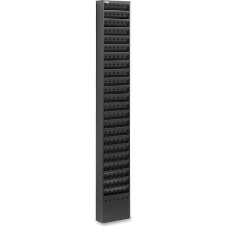 Safco Literature Rack, 65 1/2" H, Black 4322BL