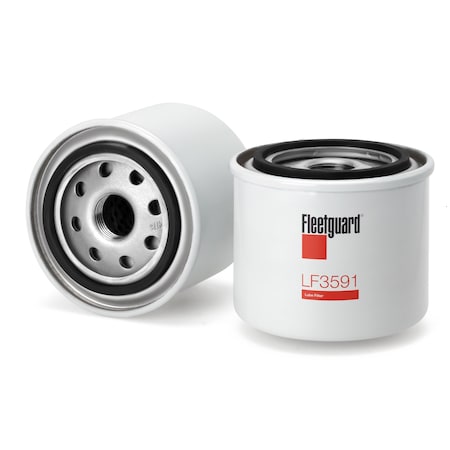 Fleetguard Oil Filter Cellulose Spin On LF3591