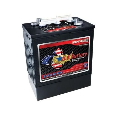 Us Battery 6V 290Ah Deep Cycle Battery, FLA, Offset "S" Terminal 803427