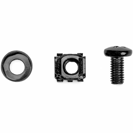 Rocstor RACK SCREWS - 50 PACK - BLACK P10E007-B1