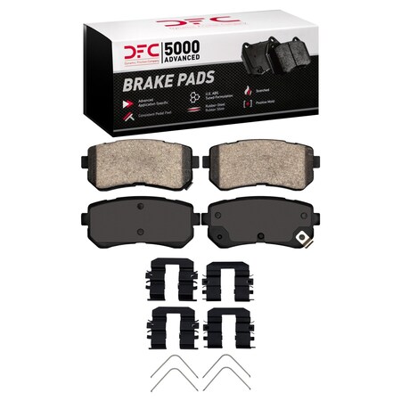 Dfc 5000 Advanced Disc Brake Pad Set,  1551-2188-01
